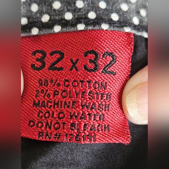 PATRON Cito USA Sleek Black Mens Straight Jeans for Effortless Style Size 32x32 - Picture 7 of 9